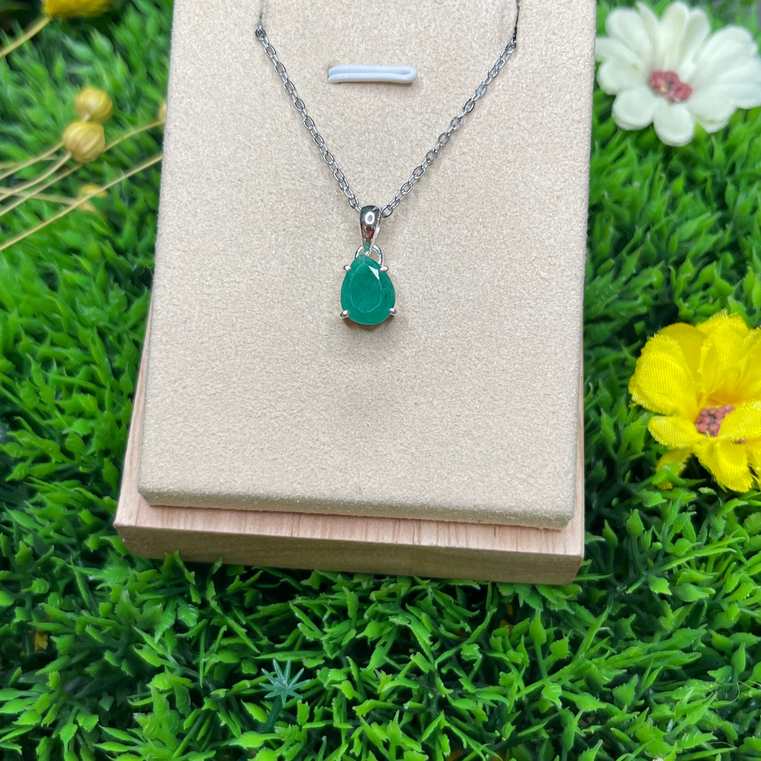 Pendentif Émeraude