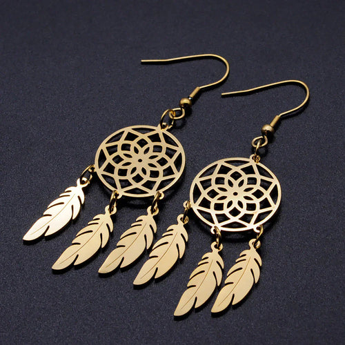 Boucles d'oreilles en Acier inoxydable