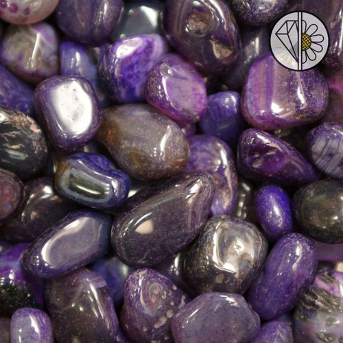 Pierres violettes de lithothérapie