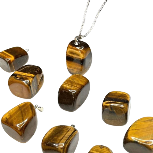 Pendentifs pierre roulée