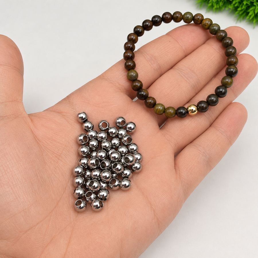 Perles d’espacement pour créations de bijoux