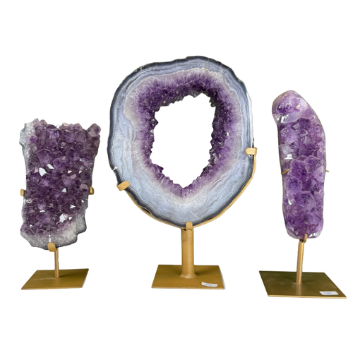 Minéraux de collection, cristaux et géodes