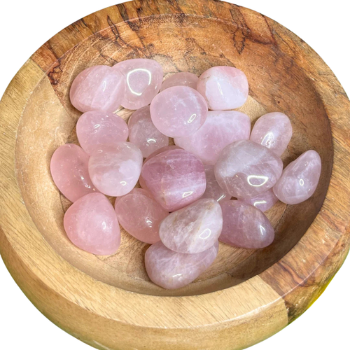 Pierres roses de lithothérapie