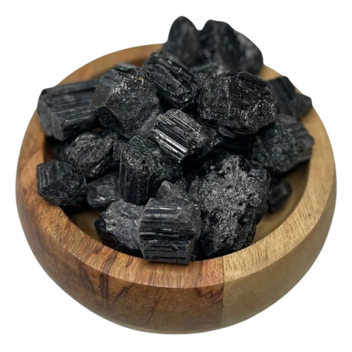 Pierres noires de lithothérapie