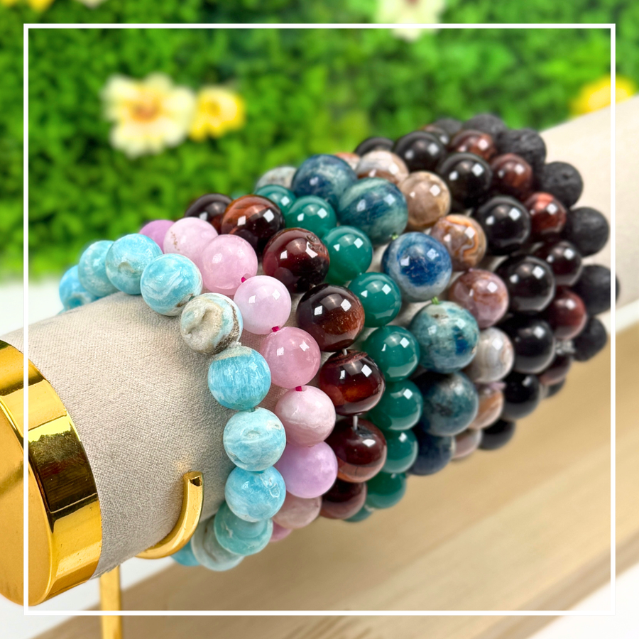 Bracelets à grosses perles
