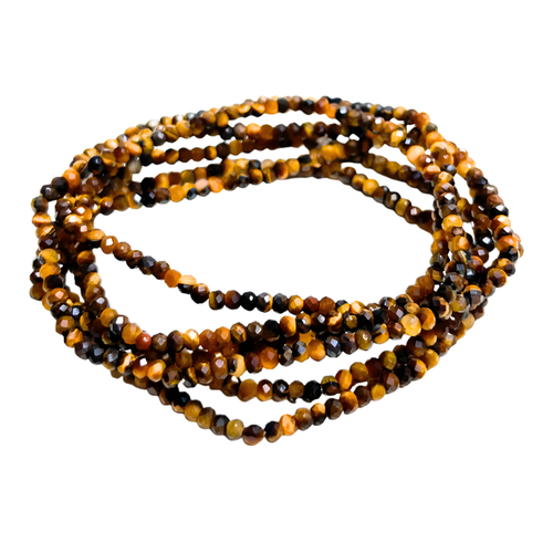 Bracelets en perles facettées