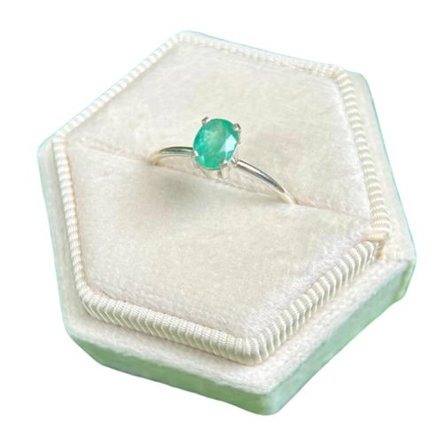 Bagues en argent avec pierres naturelles