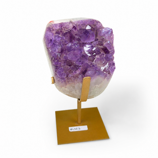 Améthystes sur supports