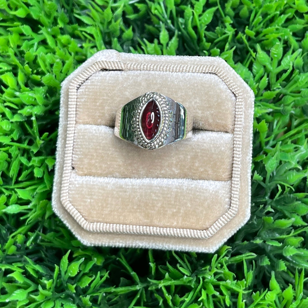 Bague Grenat