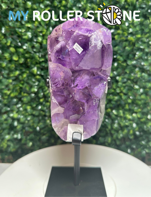 Améthystes sur supports