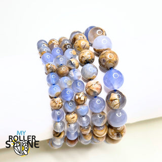 Bracelets en Calcédoine