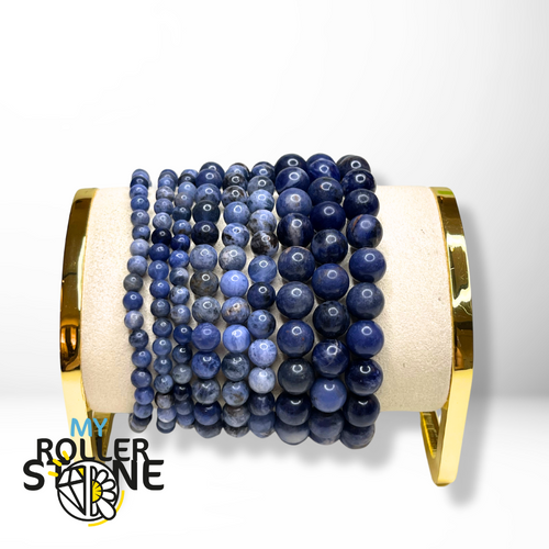120 perles rondes en pierre Sodalite 3 mm, Pierre naturelle 120 perles rondes en pierre Sodalite 3 mm, Pierre naturelle