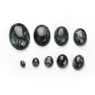Cabochons en Séraphinite