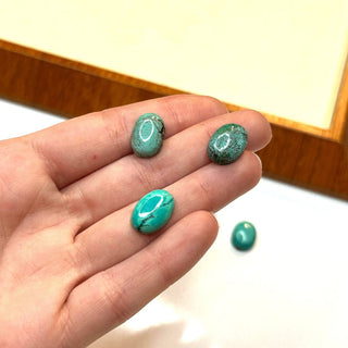 Cabochons en Turquoise
