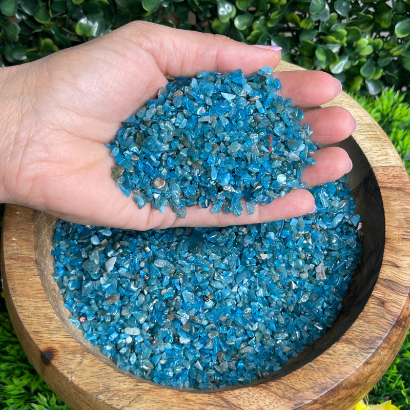 Apatite bleue