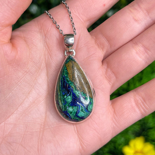 Bijoux en Azurite Malachite