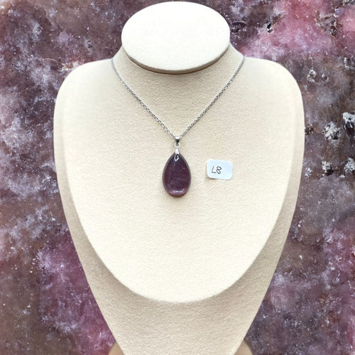 Pendentifs en Lépidolite