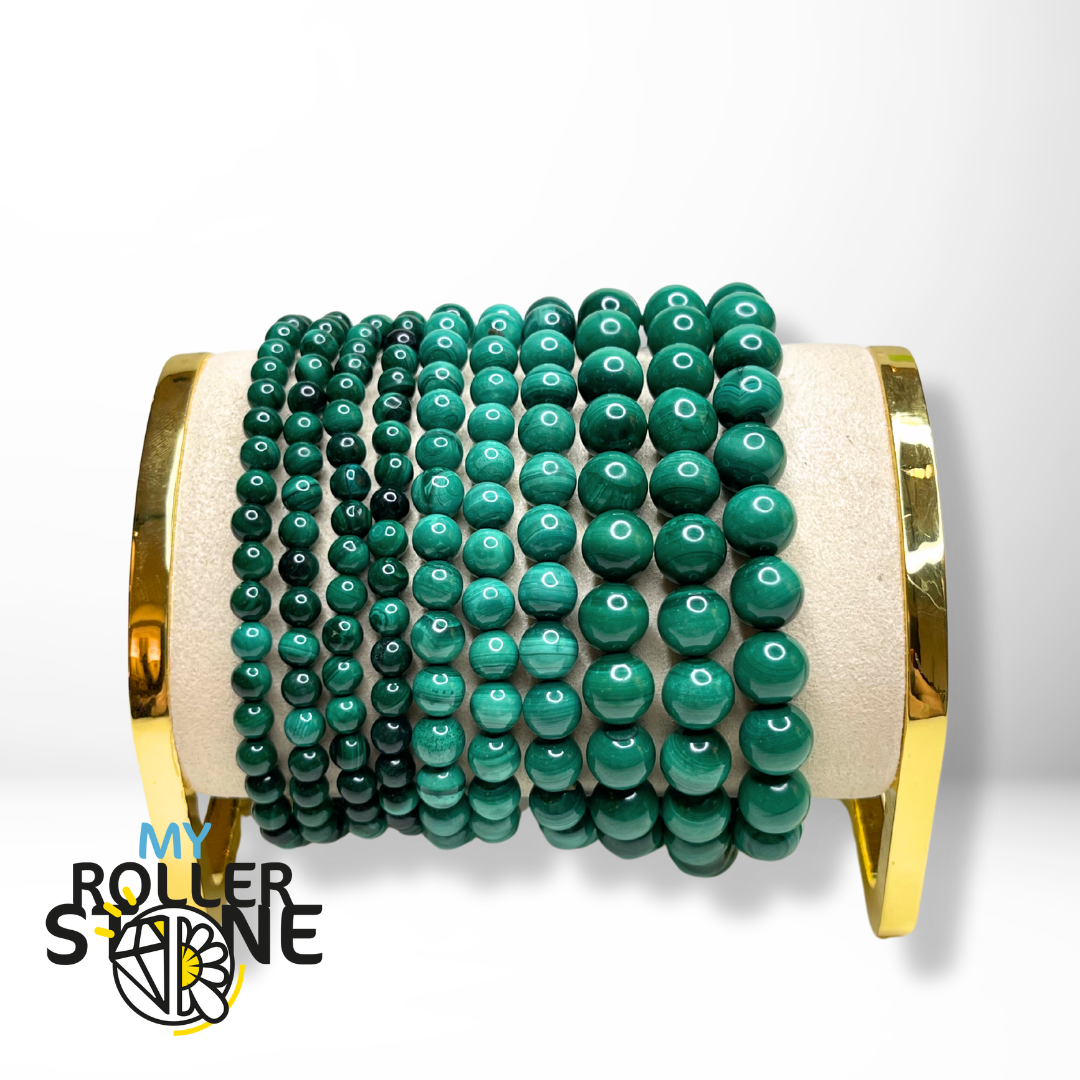 Bracelet Malachite 5A