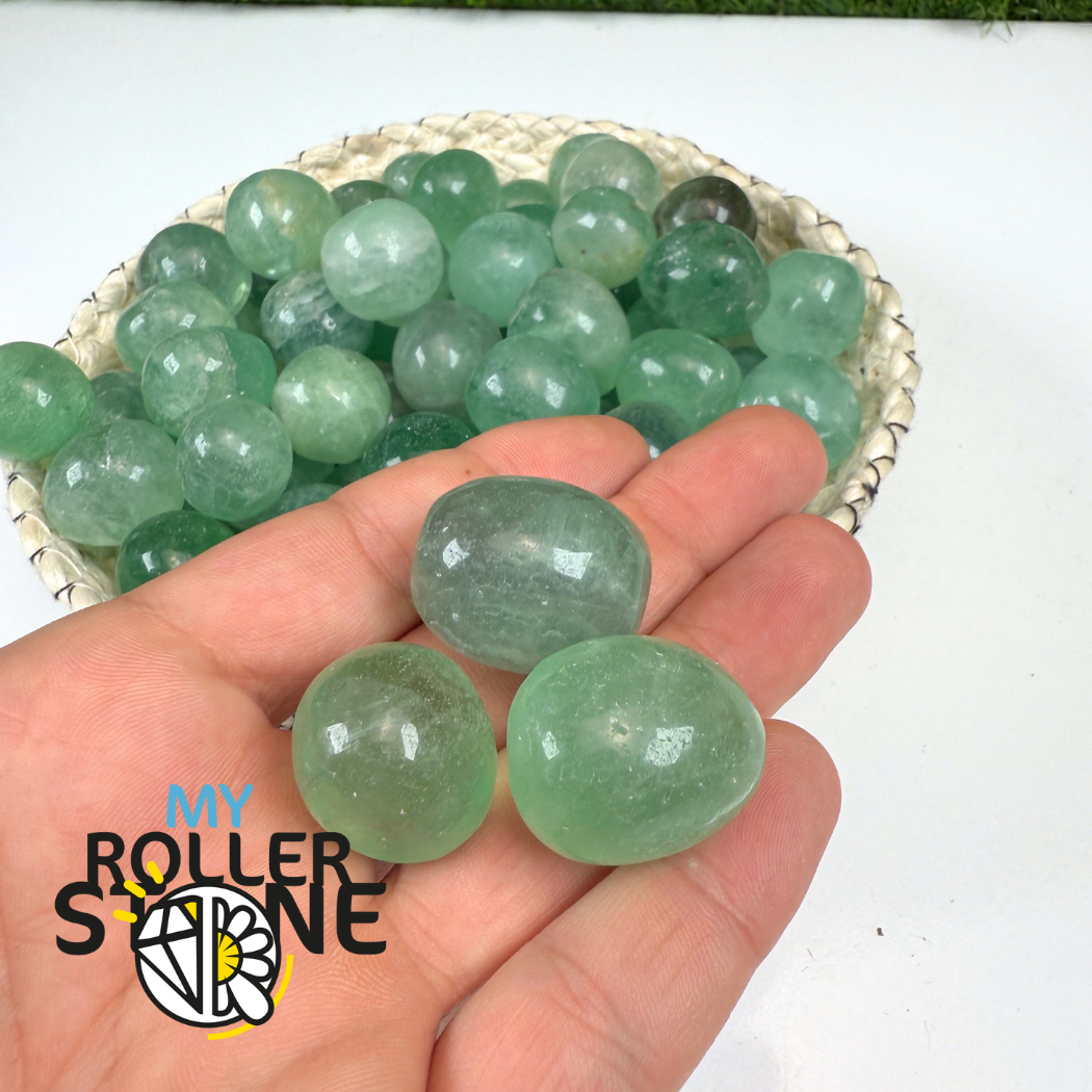 Pierre Roulée Fluorite Verte