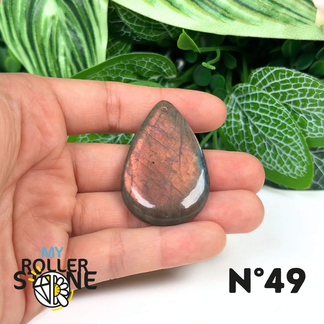 Pendentifs Labradorite Violette forme Libre 5A