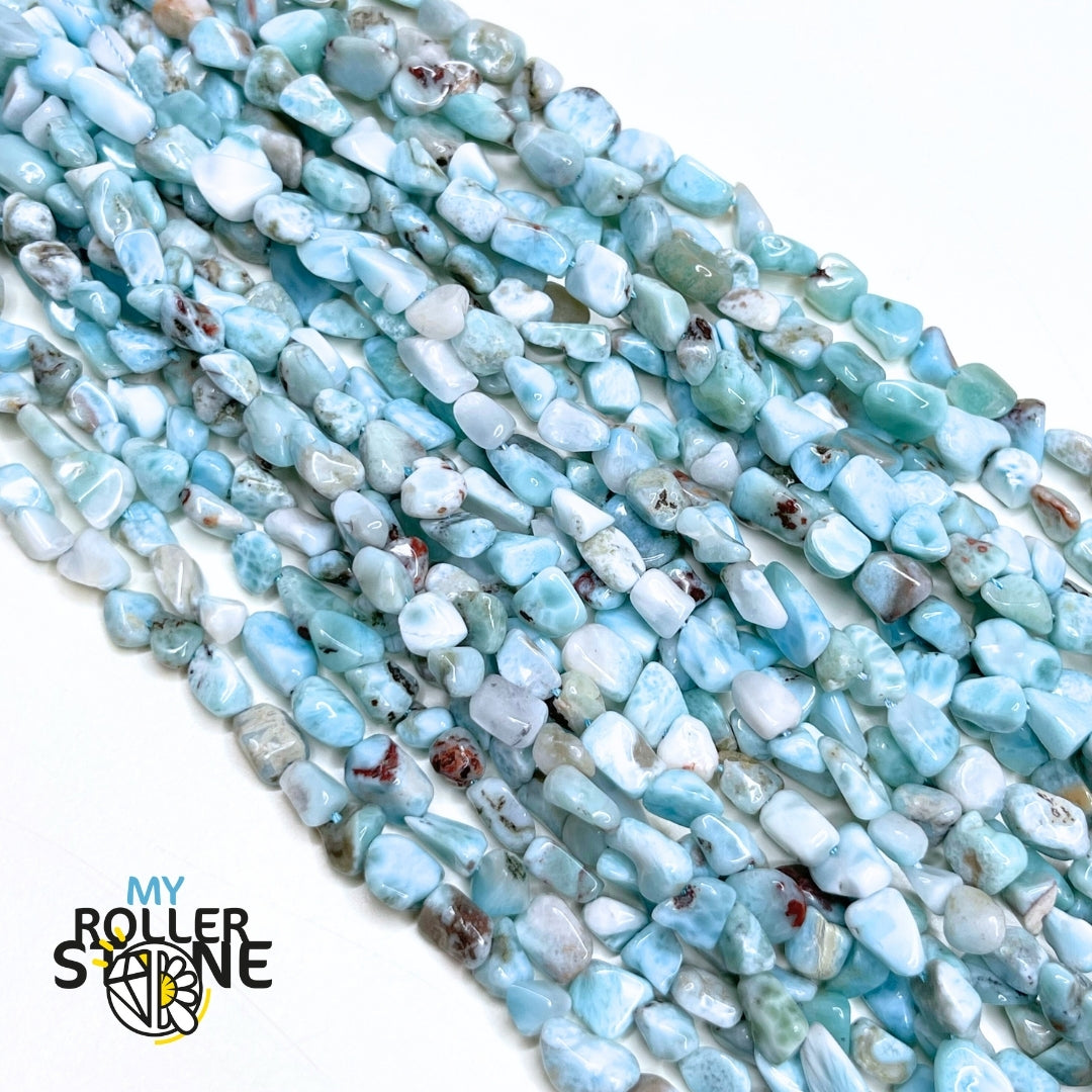 Perle baroque naturelle en Larimar