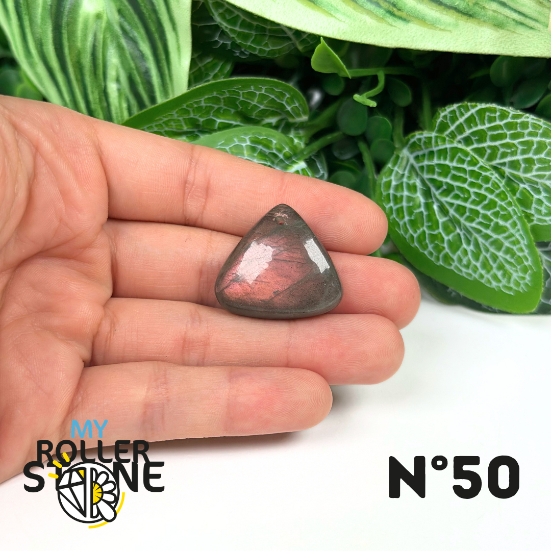 Pendentifs Labradorite Violette forme Libre 5A