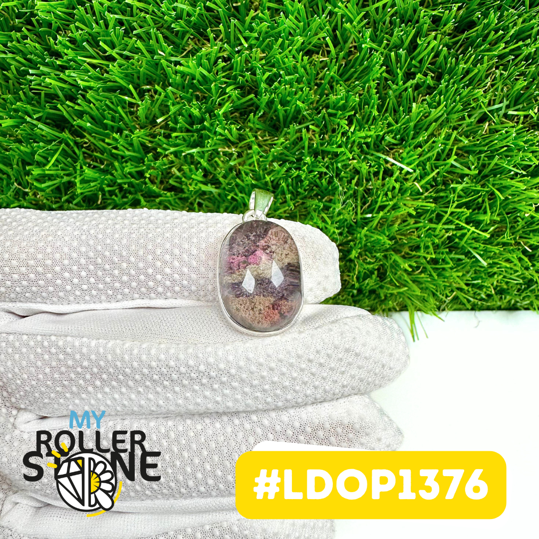 Pendentif Lodolite Argent 925 #LDOP1376