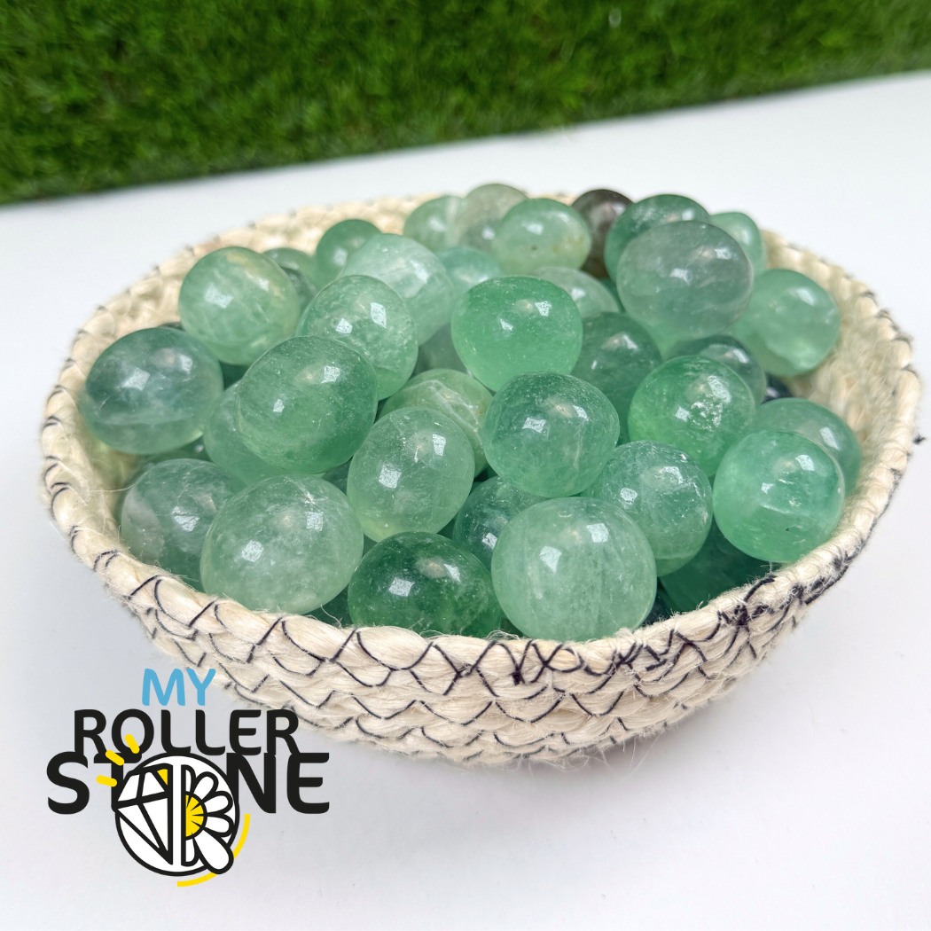 Pierre Roulée Fluorite Verte