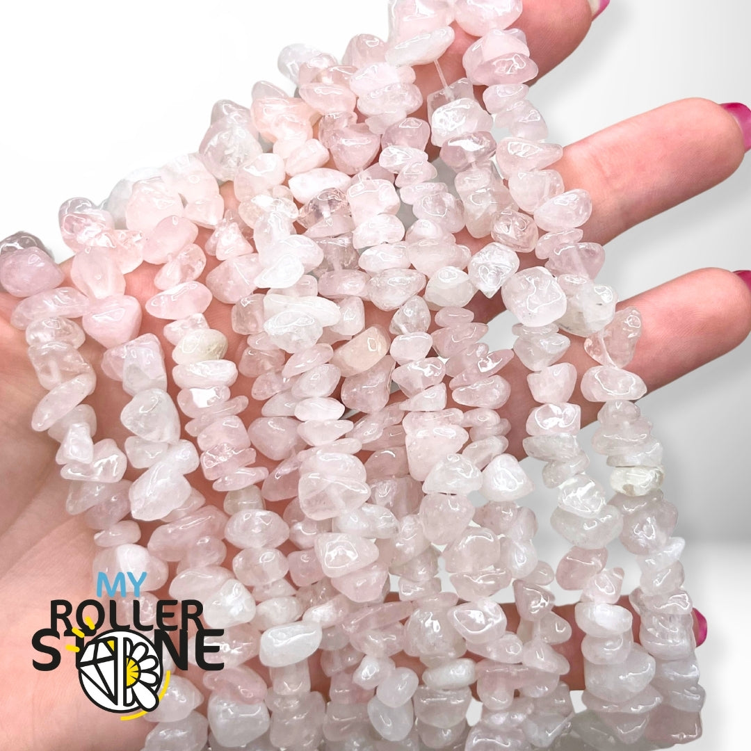 Chips quartz rose