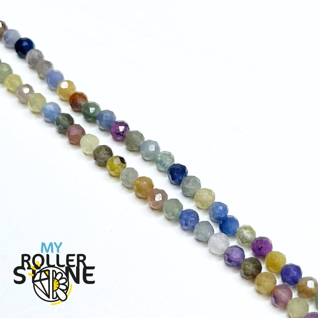 Perles Saphir Multicolore