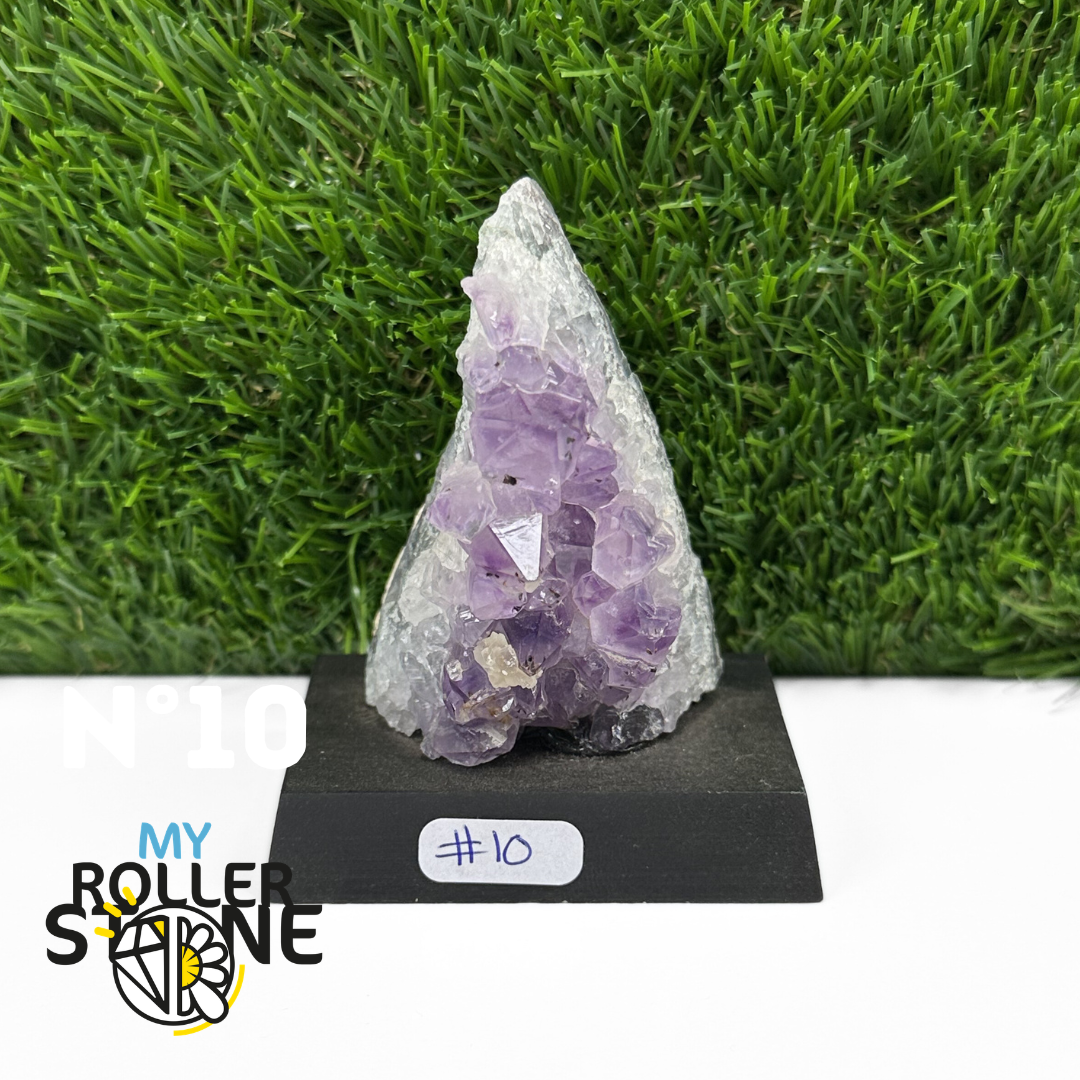 Améthyste sur socle