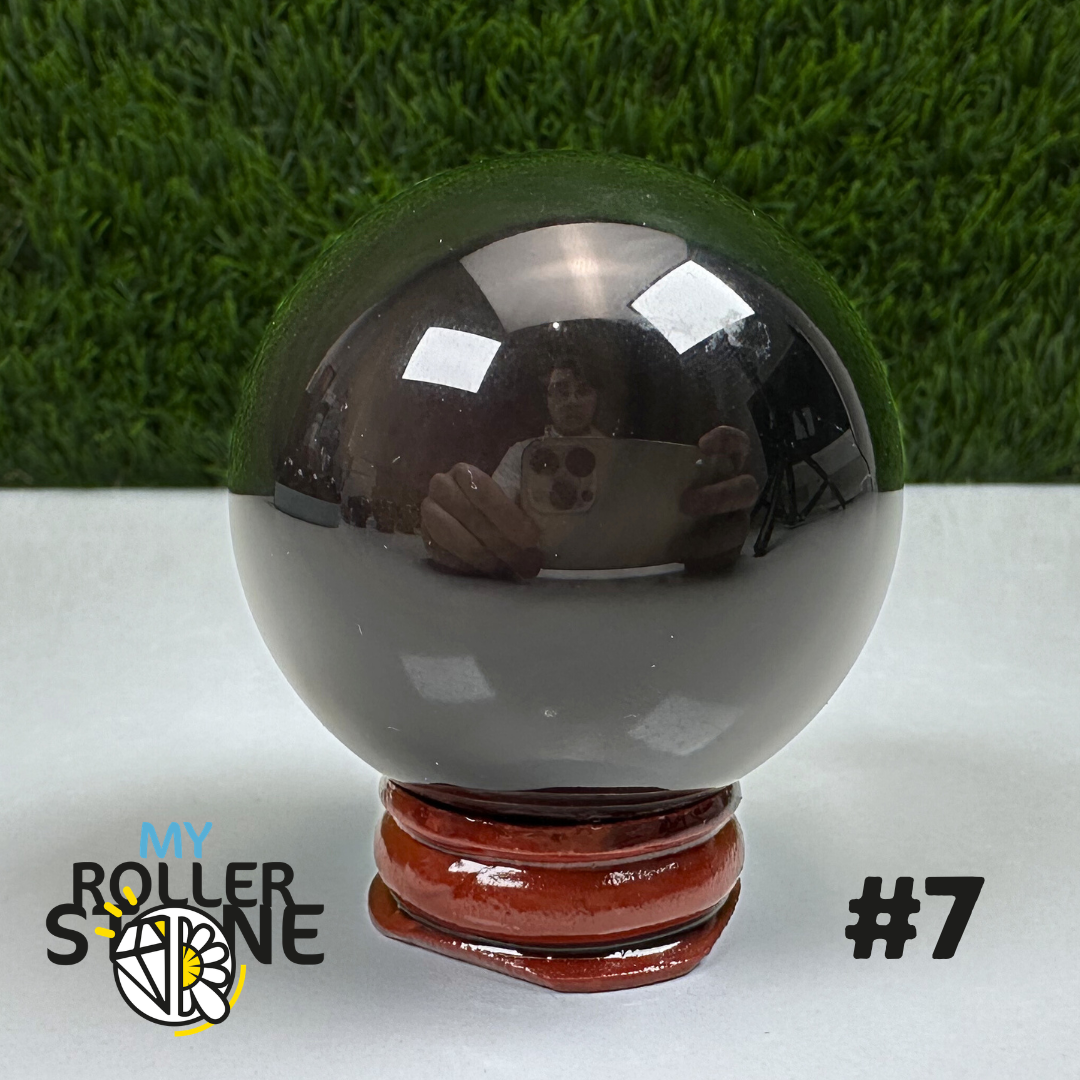 Sphère Obsidienne Œil Céleste (Arc-en-Ciel)