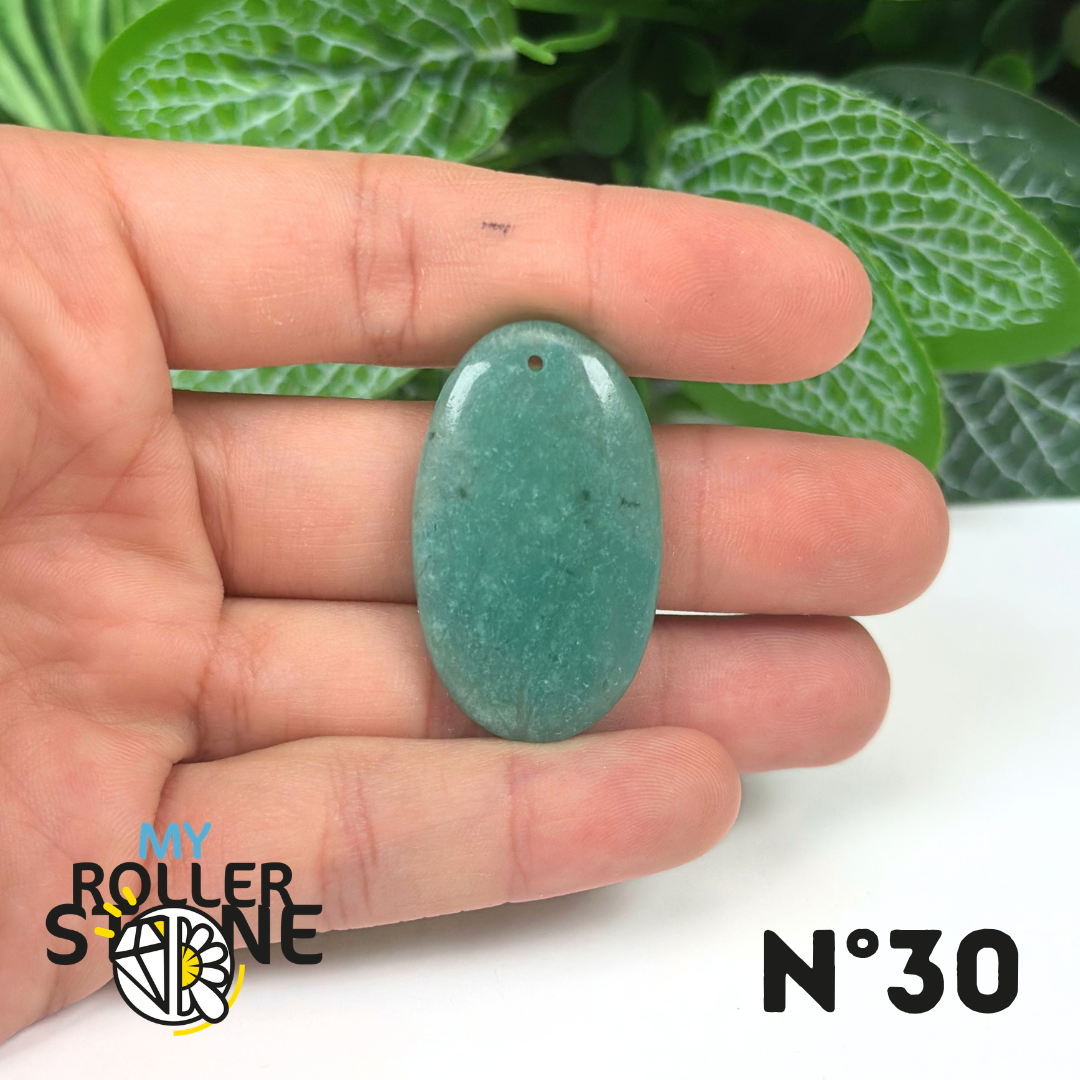 Pendentif Amazonite Brésil 5A