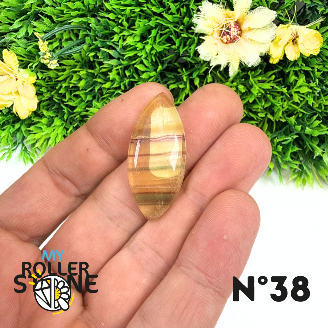 Pendentif Percé Fluorite 5A