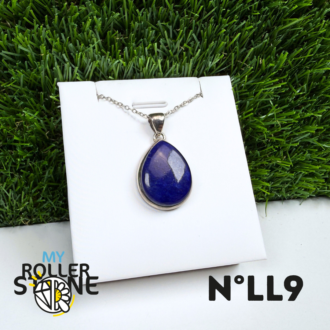 Pendentif Argent 925 Lapis Lazuli #9
