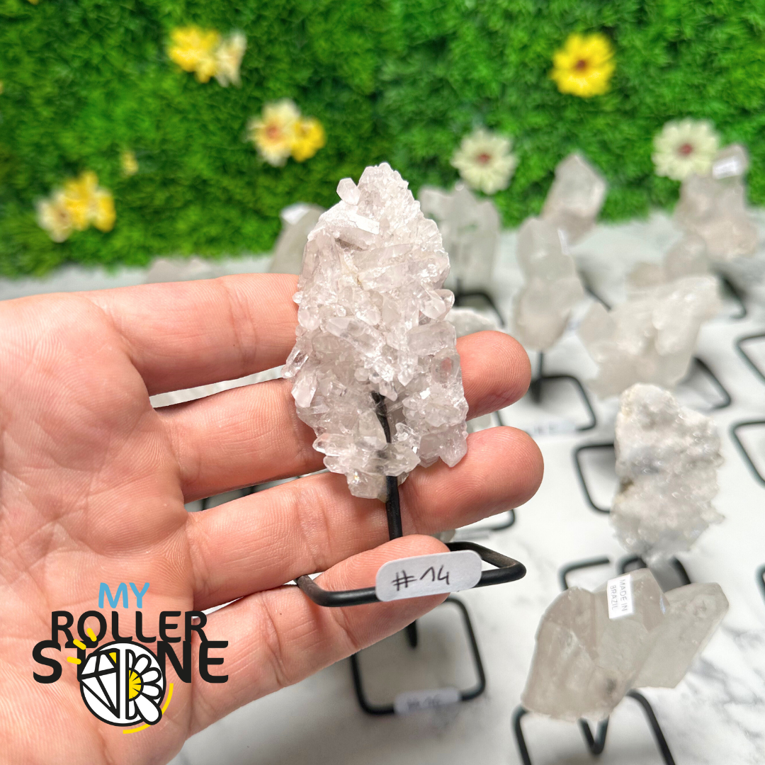 Cristal de roche sur socle