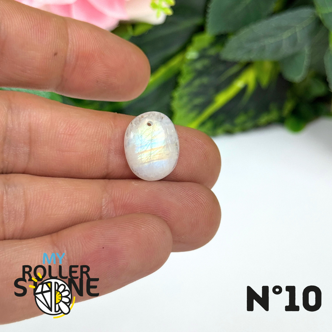 Petits Pendentifs Pierre de lune Forme Libre 5A