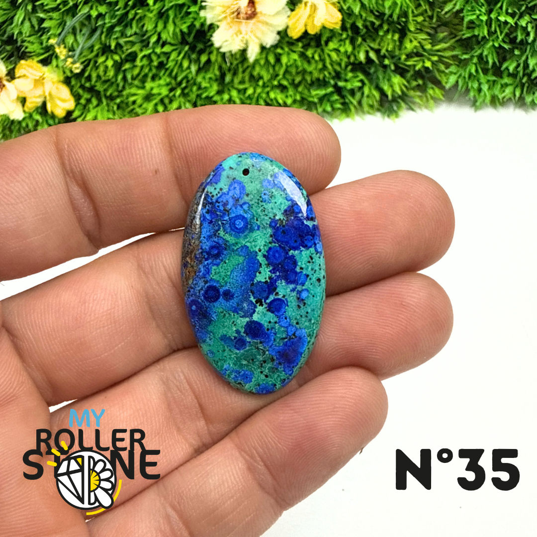 Pendentif Azurite Malachite 5A