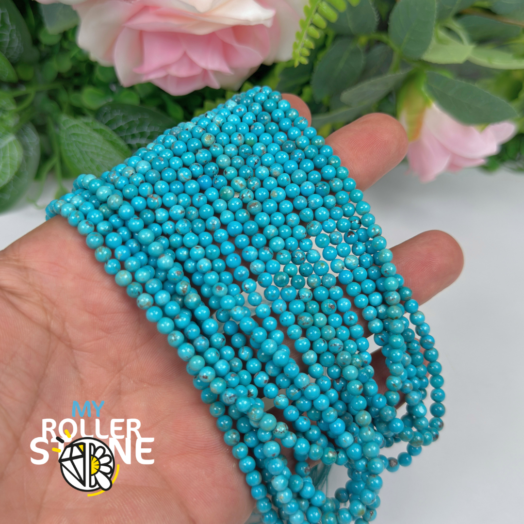 Perle Turquoise Kingman Ronde