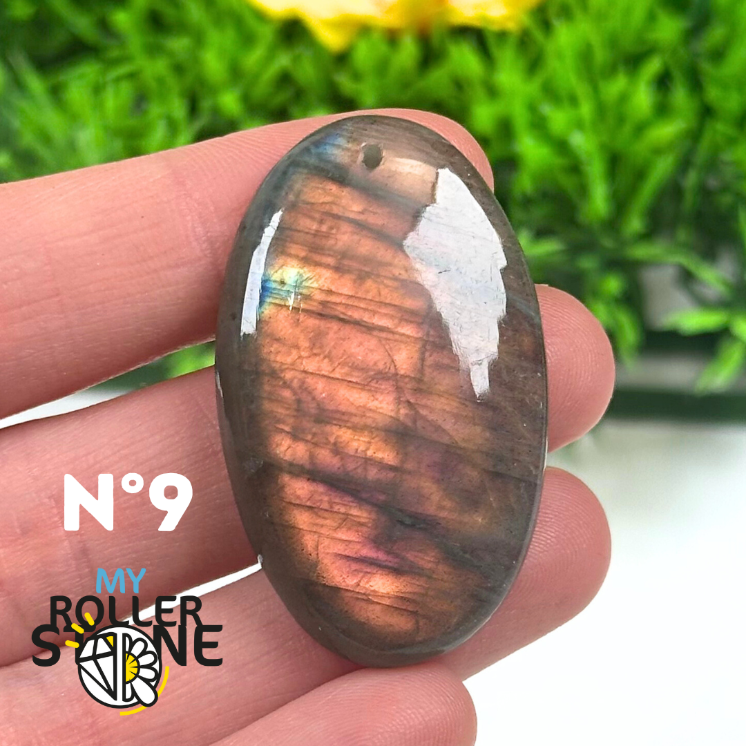 Pendentif Labradorite Multicolore 5A