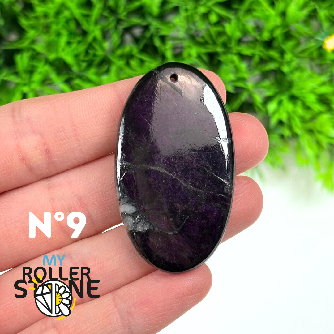 Pendentif Percé Purpurite 5A