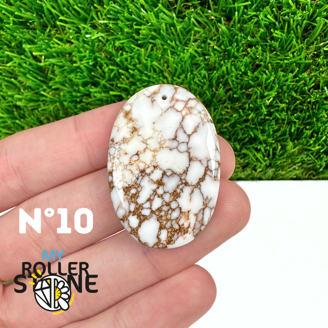 Pendentif en Magnésite « Cheval Sauvage »