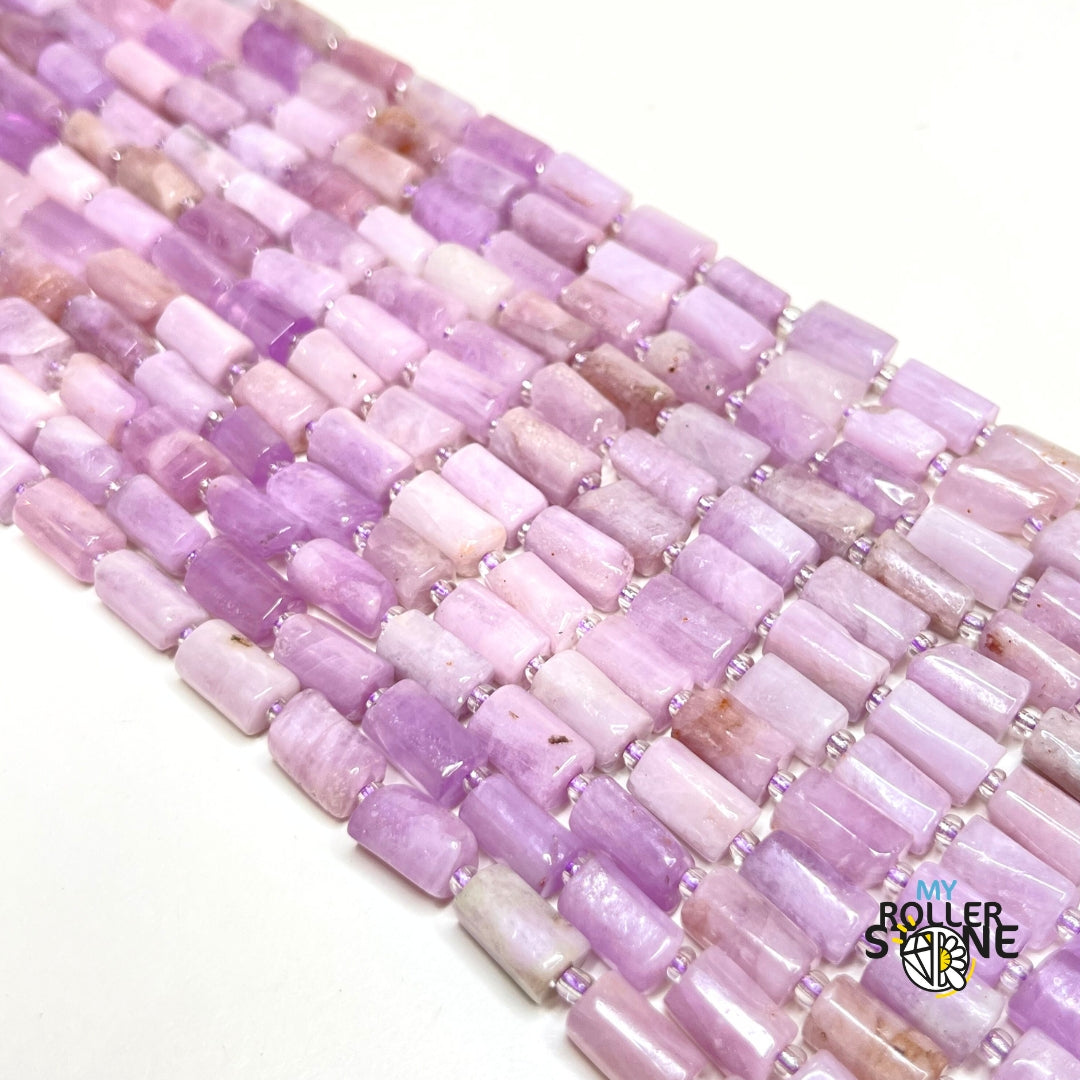 Perle Colonne en Kunzite