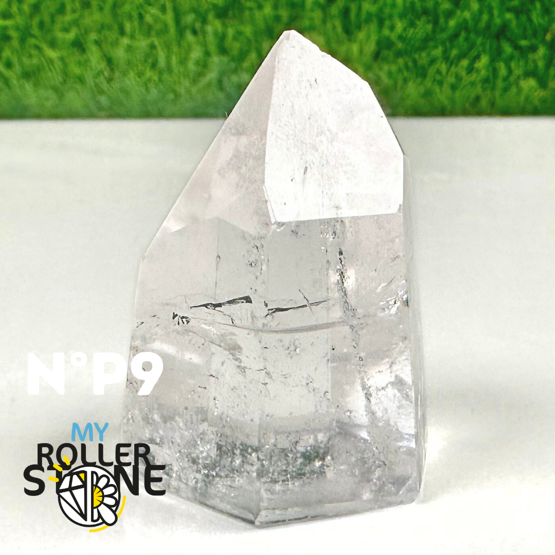 Pointe en Cristal de Roche Petite Taille