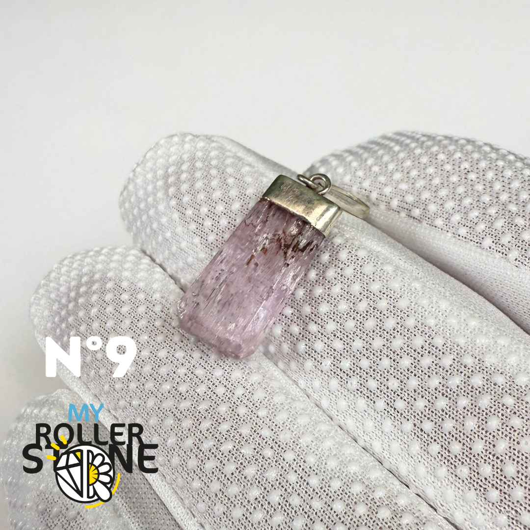 Pendentif Kunzite et Argent