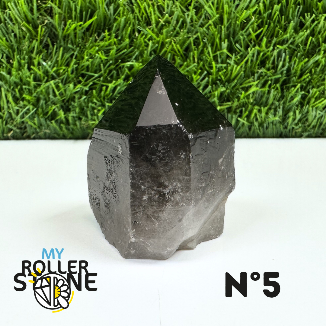 Pointes Pierre Quartz Fumée Petites Tailles