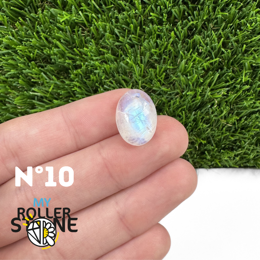 Petit Pendentifs Pierre de lune Forme Libre 5A