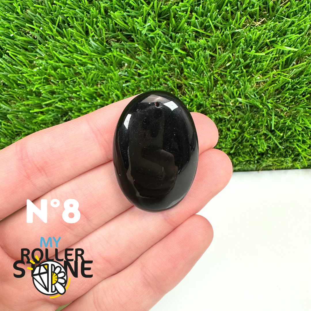 Pendentif Percé Tourmaline Noire