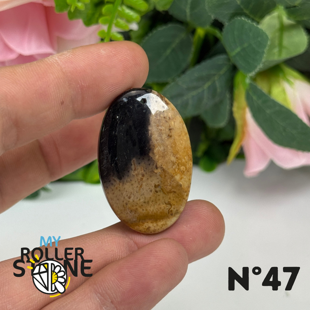 Pendentif Agate Racine de Palmier