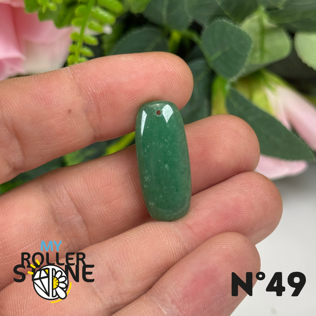 Pendentif Aventurine Percé 5A